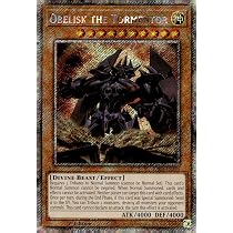 YU-GI-OH! Obelisk The Tormentor (Platinum Secret Rare) - RA03
