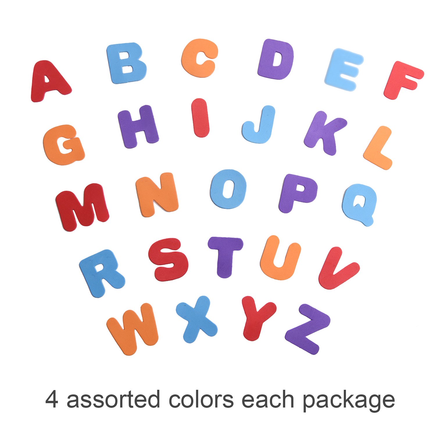 Set 36 Pezzi Giochi da Bagno Lettere e Numeri