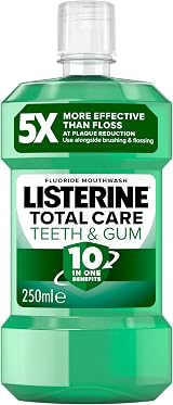 Listerine Total Care Teeth & Gum Intense Taste Mouthwash 250ml Fresh Mint view 1