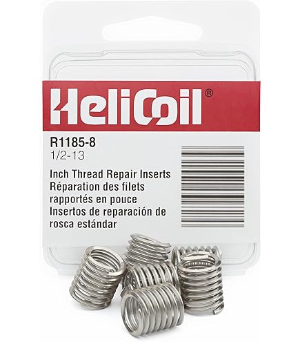 1-14 Thread Repair Kit 6 Inserts Perma-Coil 3208-F164 Fits Helicoil 5528-16