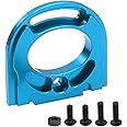 Vgoohobby Aluminum Adjustable Motor Mount Plate Compatible with Tamiya TT02 1/10 RC On Road Touring Car Upgrade Parts