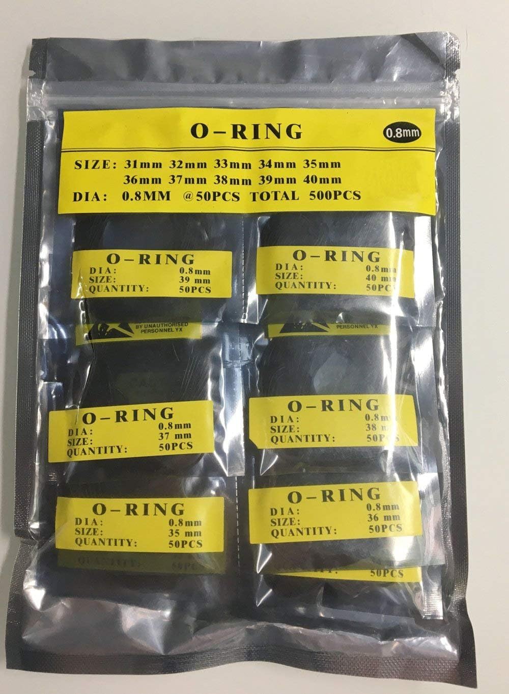 OTOOLWORLD O Ring Watch Back Gasket Rubber Seal Washers Set Watch Gaskets kit Replacement O