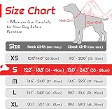 Eagloo Dog Harness Small Adjustable No Pull Reflective Red S view 2