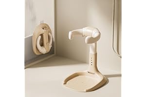 CEILYEON Baby Bath Stand with Adjustable 5 Levels – Foldable Infant Bath Seat for 6+ Months, Non-Slip & Easy-Clean Design, Travel-Friendly Cream Bath Support (No Assembly, Space-Saving)