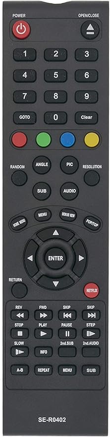 Amazon Com Vinabty Se R0402 Replaced Remote Fit For Toshiba Blu Ray Dvd Player k21 x20 x2150ku k21ku x2150 x2250ku x2250 x50 x40ku x50ku x20ku x40 x4150ku Home Audio Theater