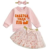 Toddler Baby Girl Halloween Outfit Boo Halloween Sweatshirt Shirt Tulle Skirt Dress Fall Clothes Set