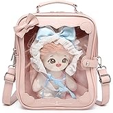 Ita Bag Backpack Crossbody Purse Kawaii Bag Anime Cute Doll bag for Kpop Fan Japanese Anime Pin Display
