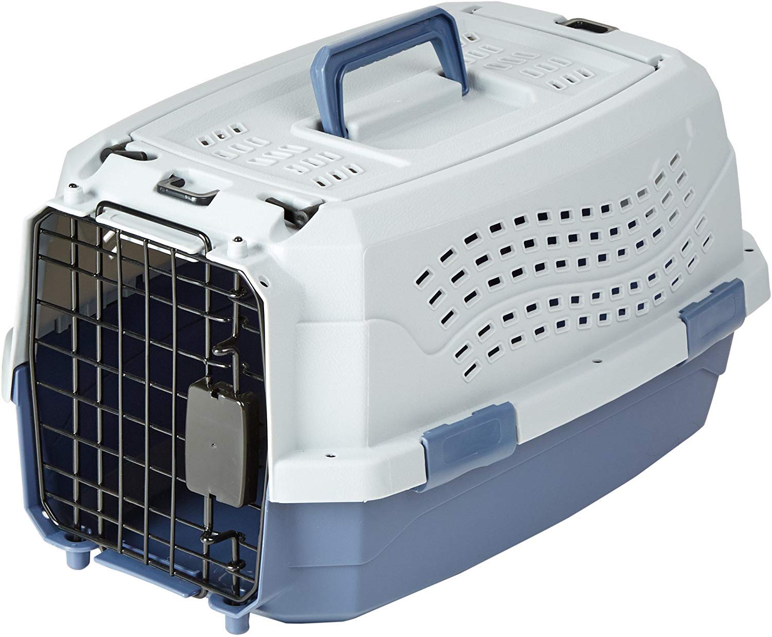 AmazonBasics Two Door Top Load Pet Carrier (19inch) Amazon.in Pet