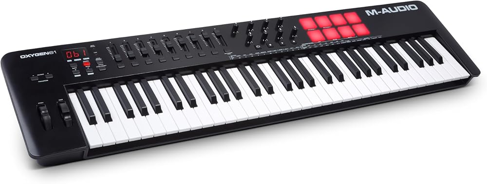 M-Audio Oxygen 61 (MKV) USB MIDI Keyboard Controller with NKS Bundle
