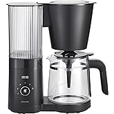 ZWILLING Enfinigy Glass Drip Coffee Maker 12 Cup, Black