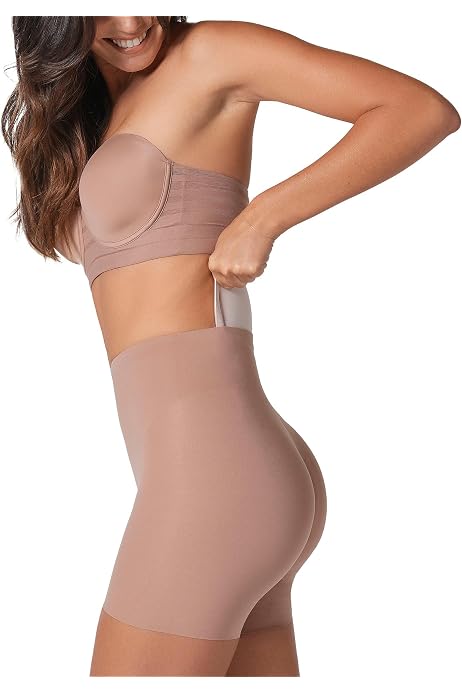 Gotoly High Waisted Tummy Control Shapewear Shorts - Butt Lifting & Thigh Slimmer For Women