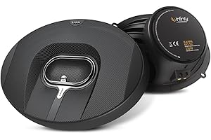 Infinity Kappa 693.11I 220W 6 X 9-Inch 3-Way Series Coaxial Speakers with Edge-Driven UTF Tweeters