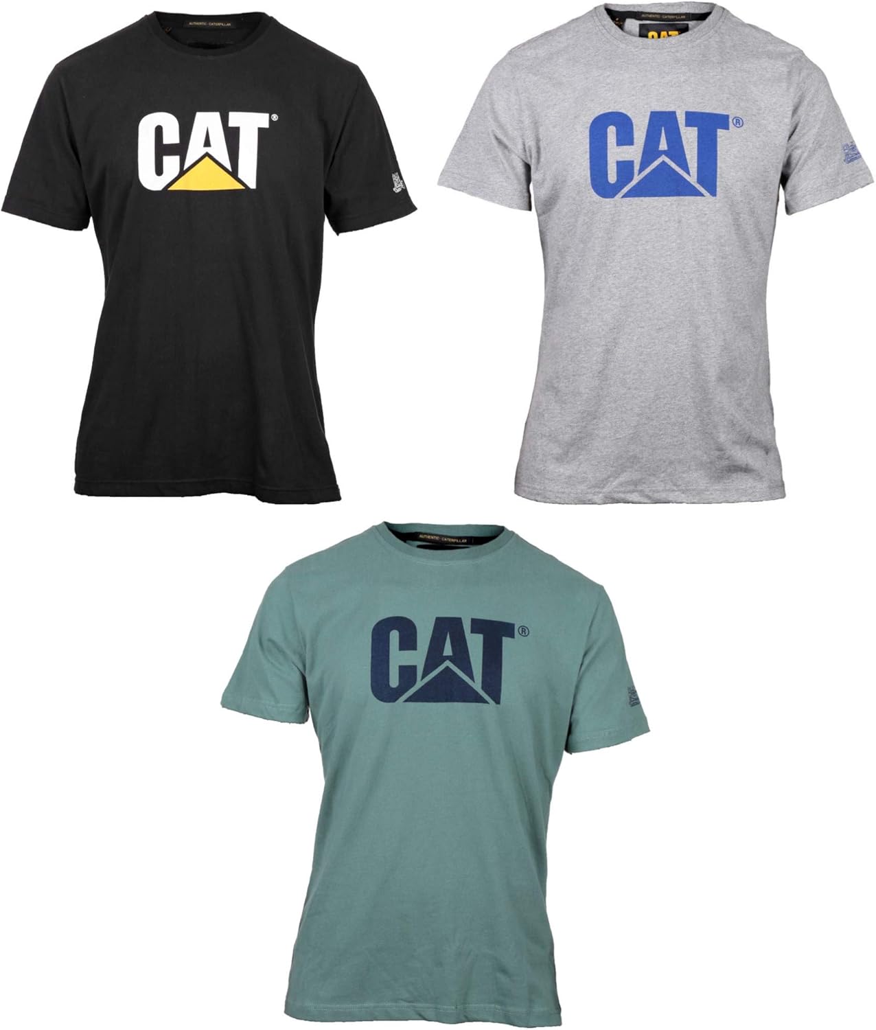 Caterpillar CAT Logo TShirt In Slim Fit Black S Amazon.de Bekleidung