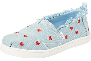 Toms Girl's Classic Alpargata Loafer Flat