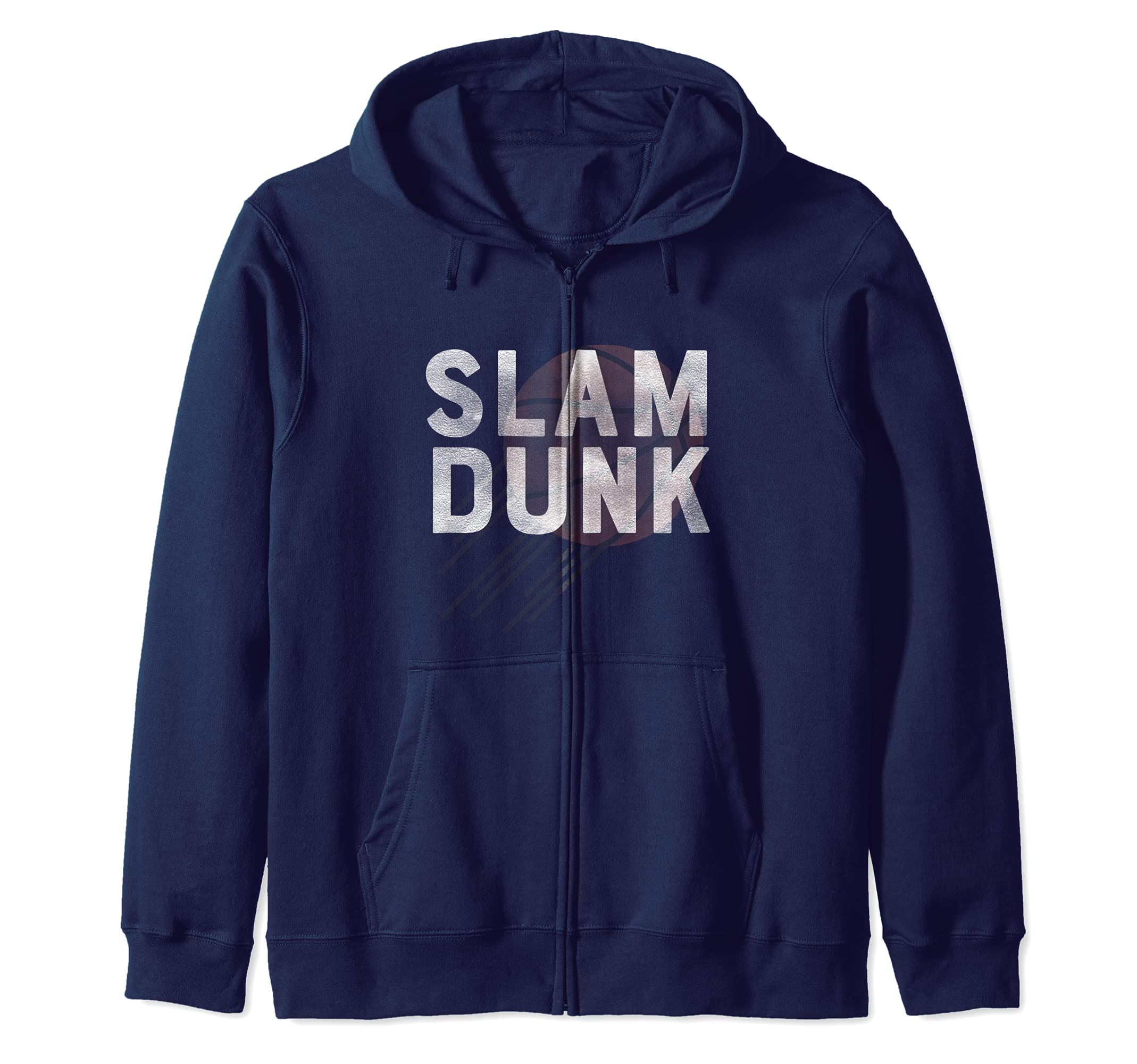 Basketball - Basketball Forward Player Gift - Slam and Dunk Zip Hoodie