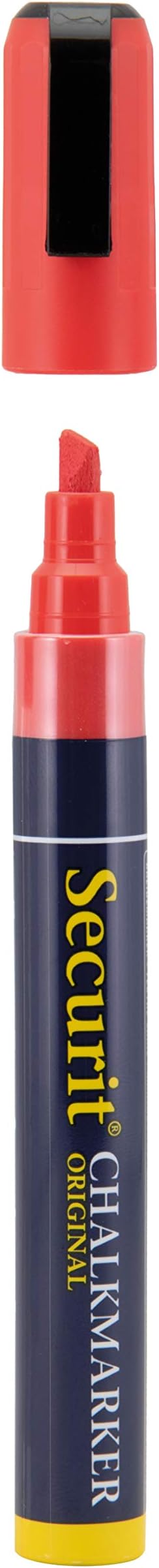 Securit SMA510-RD Liquid Chalk Marker, Red, Medium 2-6mm Nib