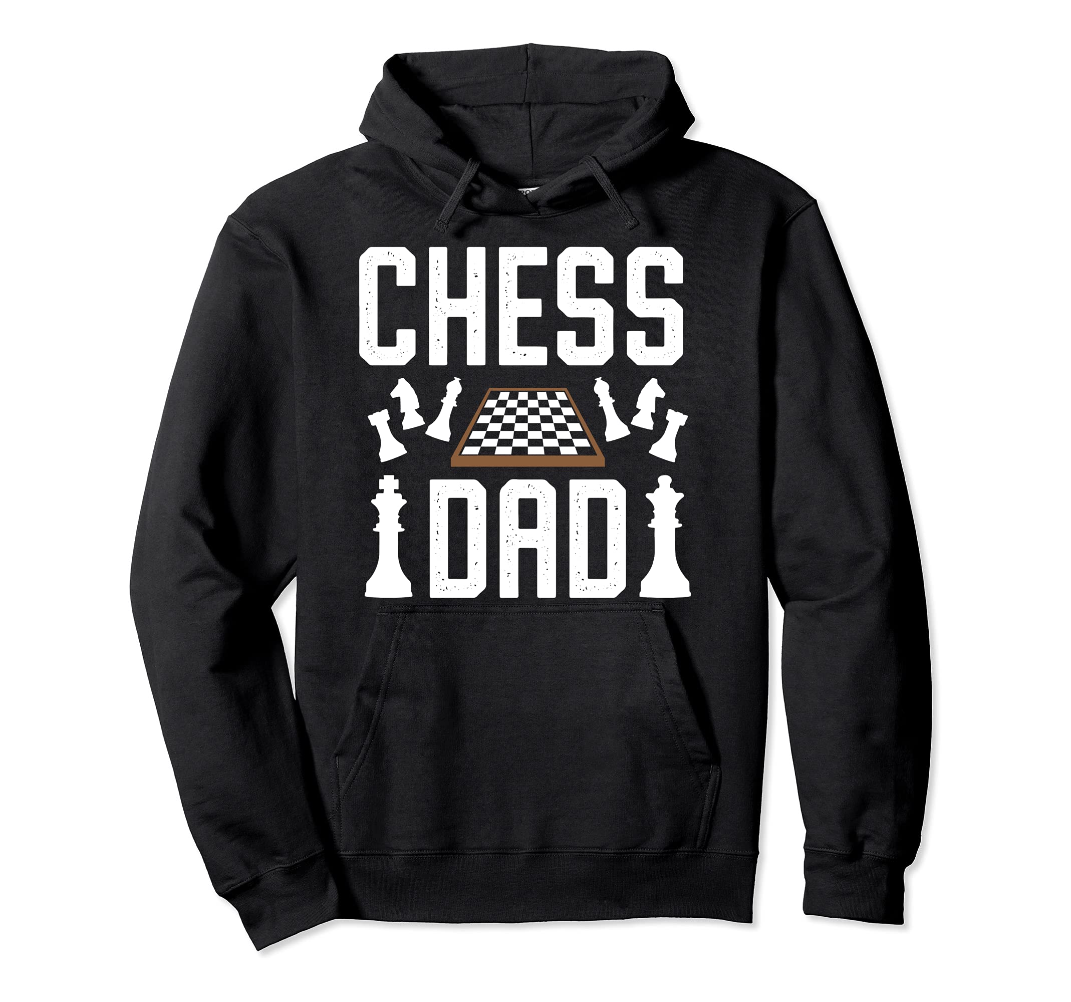 Chess Dad Fathers Day Pullover Hoodie