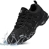 LARNMERN Non Slip Work Shoes for Men Slip Resistant Sneakers Casual Comfort Walking Mens Chef Kitchen Restaurant Breathable Wide Width