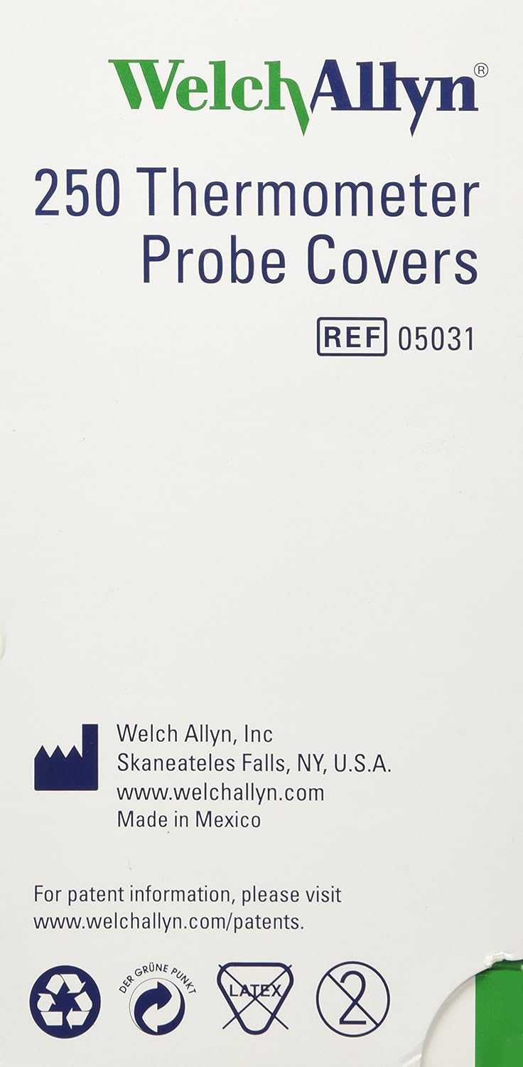 Welch-Allyn Disposable Probe Covers for SureTemp Plus 690 Thermometer - Qty of 250