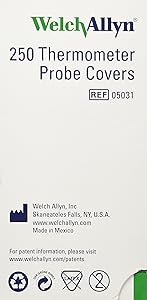 Welch-Allyn Disposable Probe Covers for SureTemp Plus 690 Thermometer - Qty of 250
