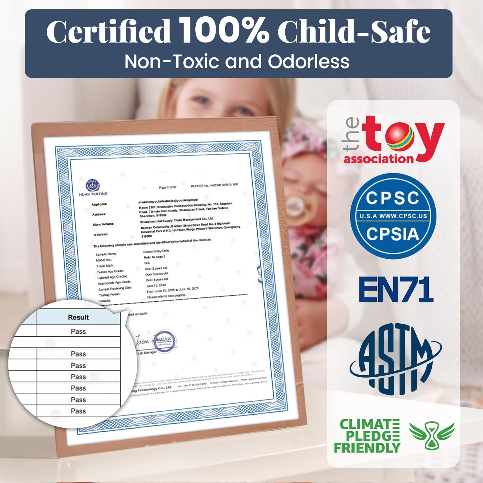 BABESIDE Lifelike Reborn Baby Dolls - Sleeping Realistic Newborn Soft Body Real Life Girl Dolls with Accessories Gifts for Kids Age 3 + & Collection, 20 inches