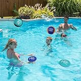 AMFUN Water Bouncing Ball 4Pcs Pool Toys Skimming Balls with Net Bag view 8