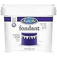 Satin Ice Fondant, Purple, 5 Pound