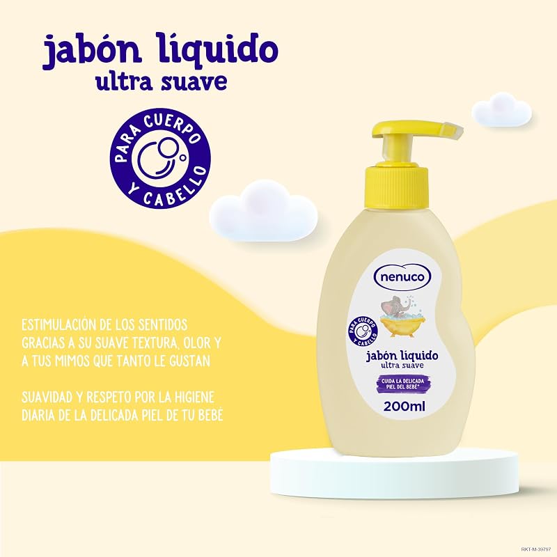 Canastilla Regalo Bebé Recién Nacido con 2 Colonias, Jabón de Baño, Leche Hidratante, Champú y Cesta
