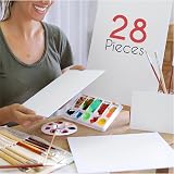 Zenacolor Canvas for Painting Set of 28 Multi Sizes 13x18 to 30x40 cm view 4