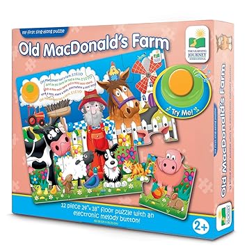 The Learning Journey My First Sing Along Puzzle, Old MacDonalds Farm