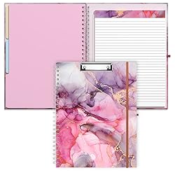 Rimilak Spiral Clipboard Folio with Refillable