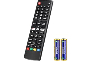 Universal for LG Smart TV Remote Control Replacement with Battery | for All LG OLED 3D Thinq TVs | for AKB75095307 AKB75375604 AKB74915305 AK75675304 AKB76040302 AKB76037601 AKB75675313