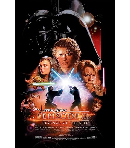 Amazon.com: STAR WARS EPISODE I THE PHANTOM MENACE MOVIE POSTER 2