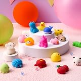 JOYIN Mochi Toys 25 Pack Mini Squishy Fidget Kawaii for Kids Party Favors view 7