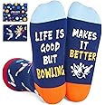 Zmart Sports Gifts For Women Men - Bowling Basketball Pickleball Gifts, Bowling Basketball Socks Stocking Stuffers