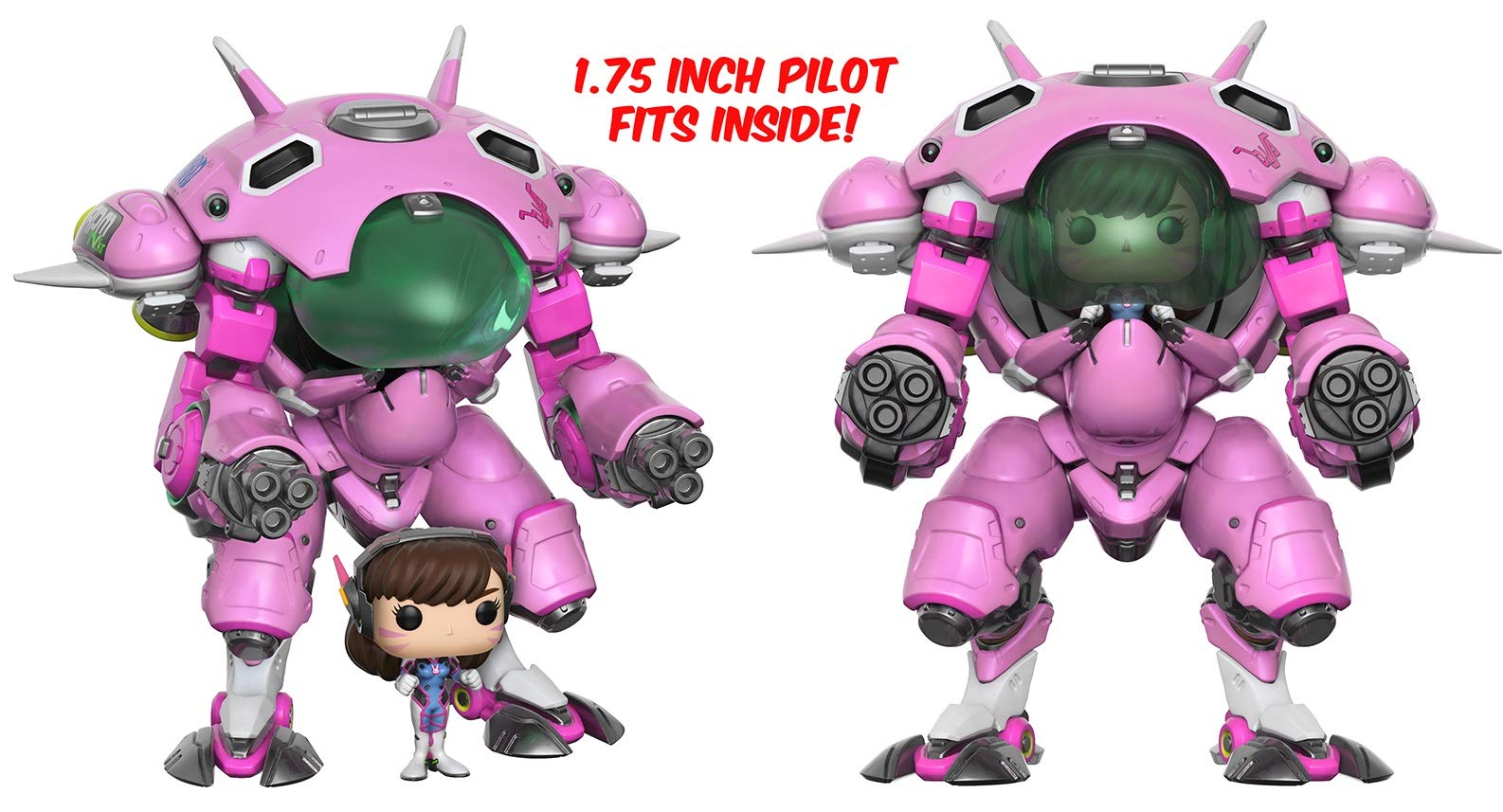 Funko POP Games Overwatch D VA Meka 6 POP And Buddy Toy Figure Buy 