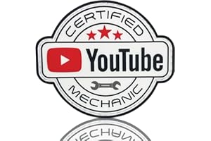 EPIC GOODS Certified YouTube Mechanic PVC Patch - Funny Morale Patch for Tool Box, Hard Hat, Vest, Gear Bag, Tactical Backpacks | Expert Mechanic Accessories, Lineman, Electrician, Construction Worker Gifts