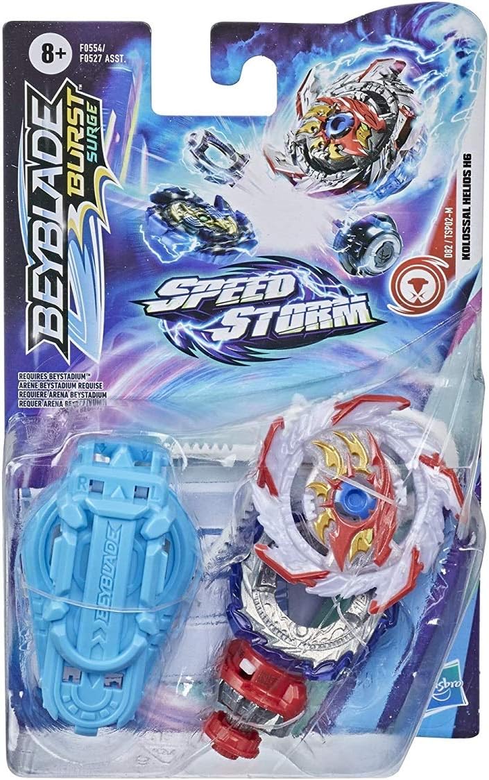 Loclic Com Jeux De Societe Jeux Et Jouets Beyblade Burst Surge Speedstorm Starter Packs Kolossal Helios H6 Toupie F0554 Neuf Ensemble Lanceur