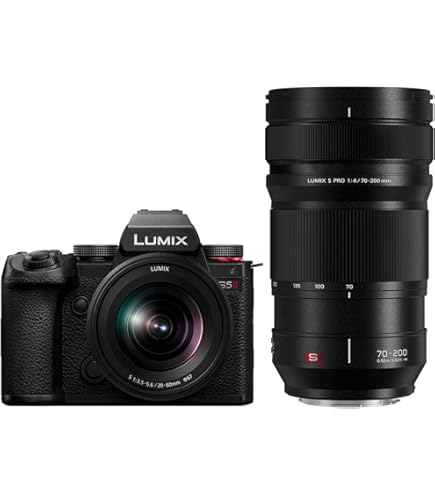 Amazon.com : Panasonic LUMIX S5II Mirrorless Camera (DC-S5M2XWK