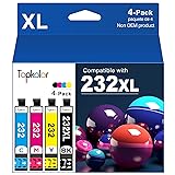 Topkolor 232XL Ink Cartridges 232 Replacement for