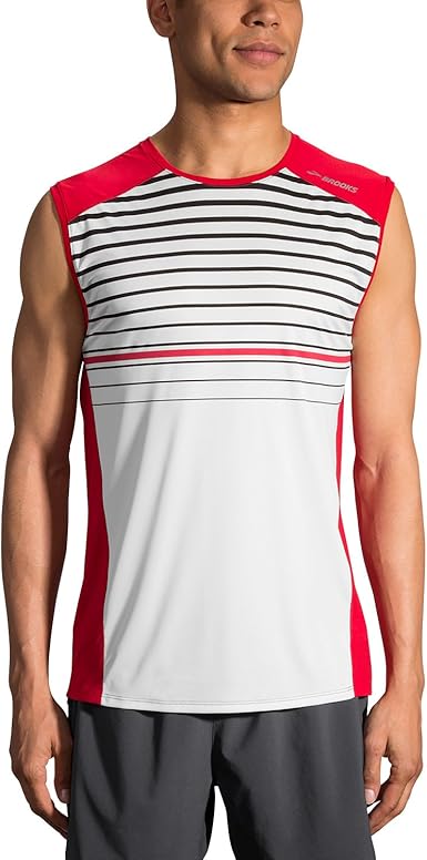 brooks vest white