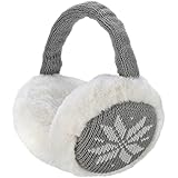 Baby Pom-Pom Mütze Winter - Gestrickte Ohrenschützer Mit Fleece-Futter