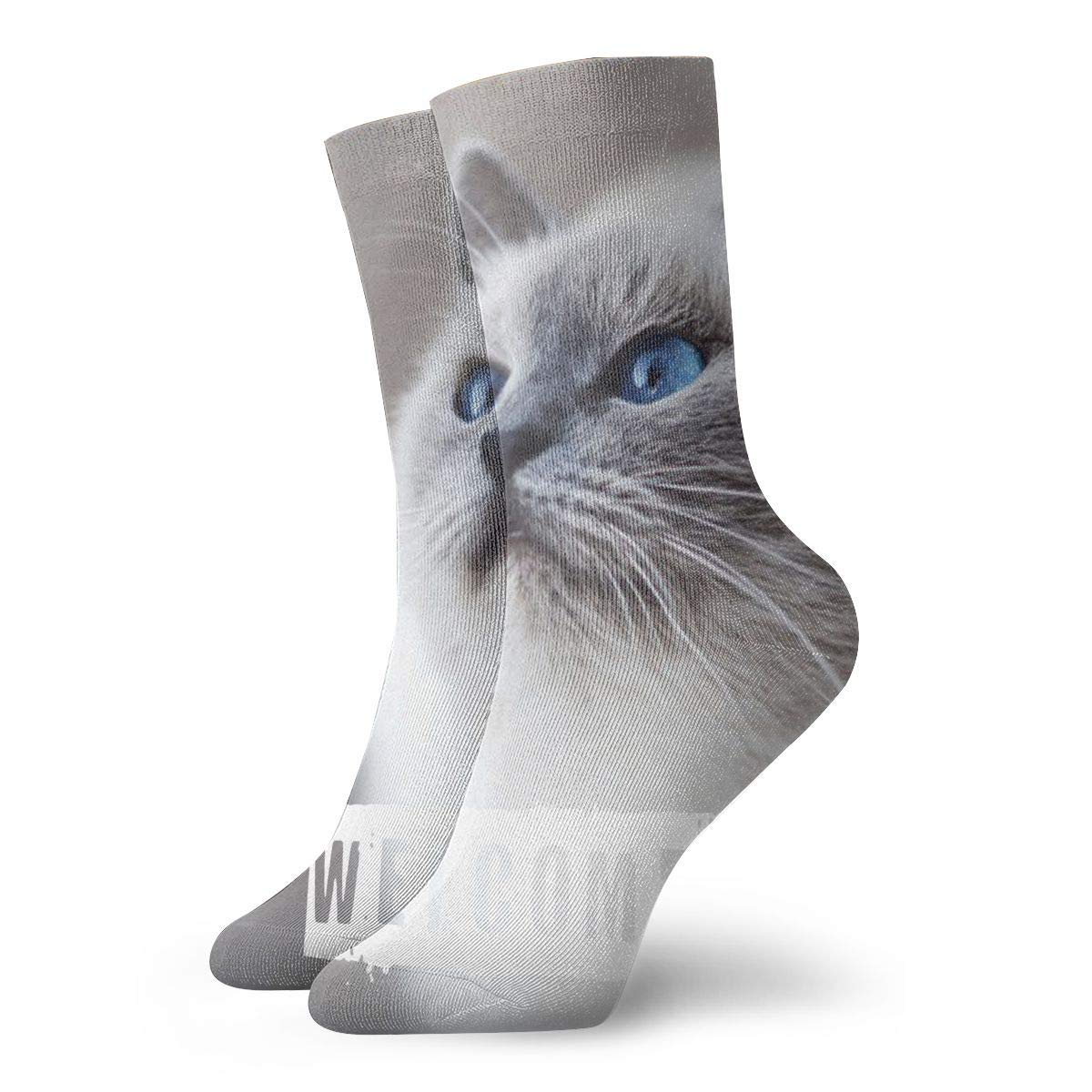 Amazon Com Field Rain Ragdoll Kitten Cat Unisex Casual Stockings