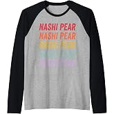 Nashi Pear Raglan Baseball Tee