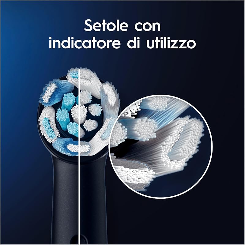 Testine di Ricambio iO Ultimate Clean, Nere, 8 Ricambi