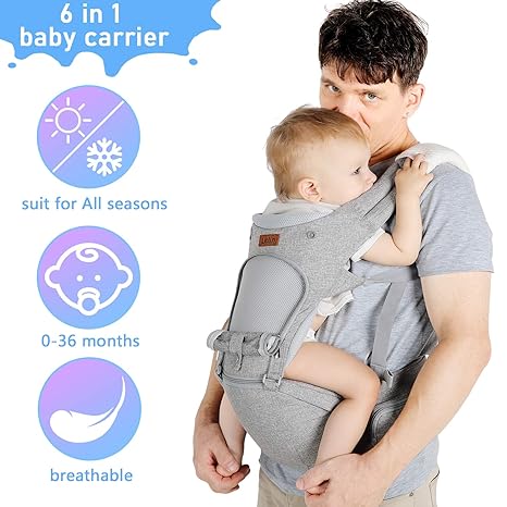 baby sling with back support