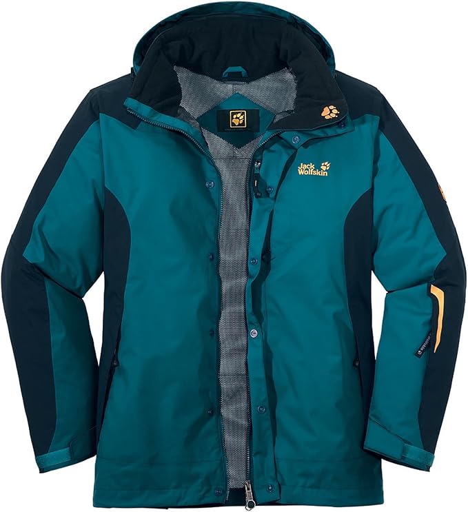 Jack Wolfskin Outdoorjacke Herren, petrol, XL: Amazon.de: Bekleidung