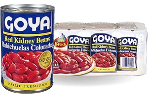 Goya Foods Red Kidney Beans, 15.5 Ounce (Pack of 8)