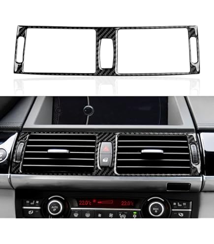 Amazon.com: NVCNX Real Carbon Fiber Compatible with BMW X5 E70