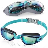 Aegend Swim Goggles, Swimming Goggles No Leaking Full Protect Adult Youth